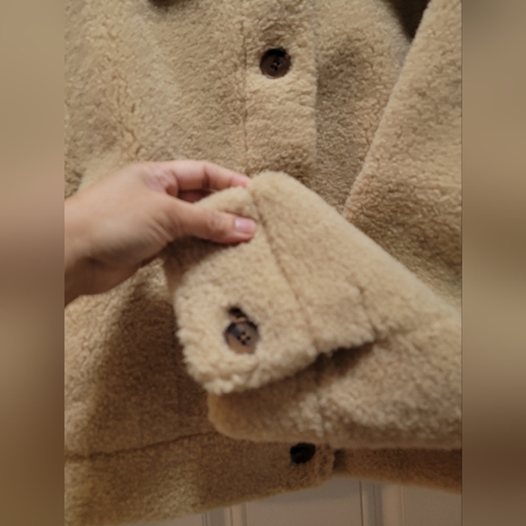 Mango Oversized Sherpa Coat (Brand New With Tag) - Picture 4 of 14